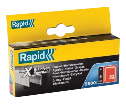 Rapid Dundraadnieten - 53/8mm - RVS - 2500st