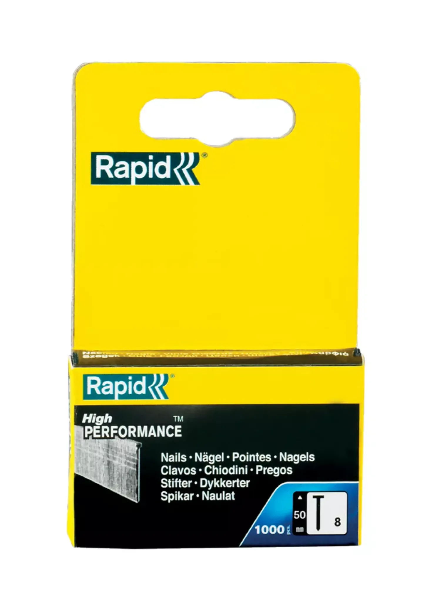 Rapid 40303067 Nagels - No. 8 - RVS - 50mm (1000st)