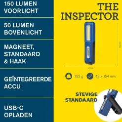 Rapid The Inspector Zaklamp - 150Lm - IP42