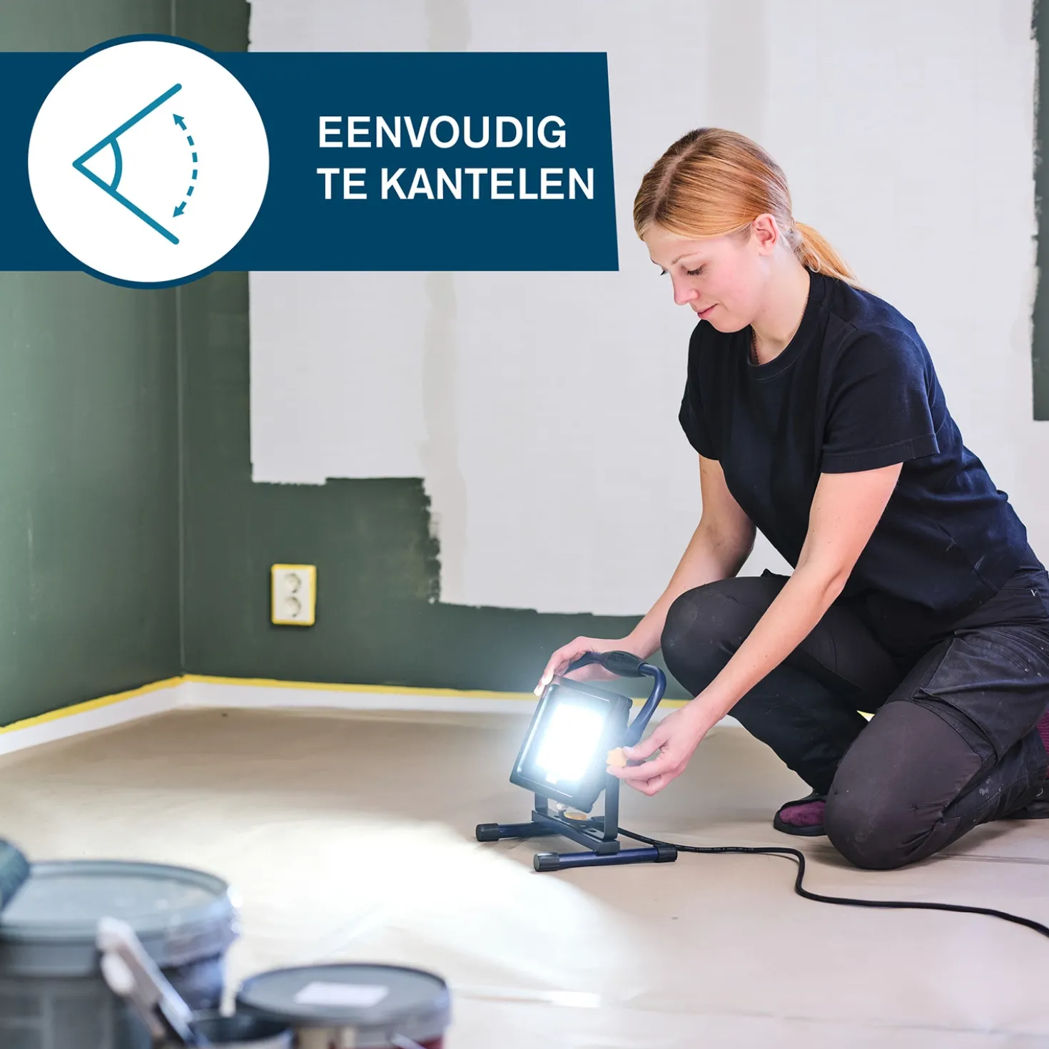 Rapid The Painter+ Bouwlamp - 5000Lm - IP65