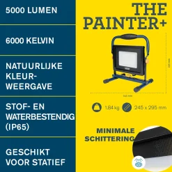 Rapid The Painter+ Bouwlamp - 5000Lm - IP65