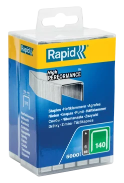 Rapid Vlakdraadnieten - 140/6mm - gegalvaniseerd - 5000st in FSC box