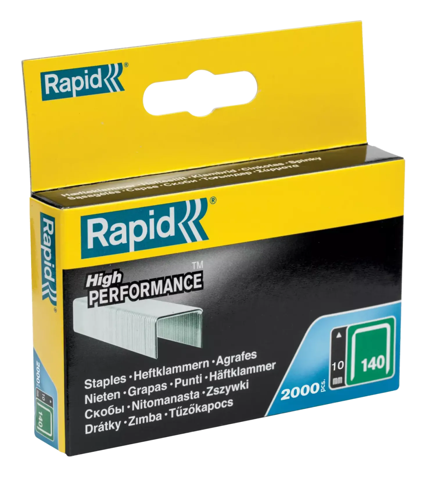 Rapid Vlakdraadnieten - 140/10mm - gegalvaniseerd - 2000st
