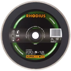 Rhodius 303057 Alphaline I DG50 Diamantdoorslijpschijf - 230 x 22,23 x 5mm - Tegels/Keramiek