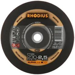 Rhodius 208727 FT26 ALPHALINE l Doorslijpschijf conventioneel 230 x 22,23 x 2,5mm (25 st)