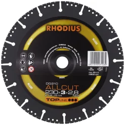 Rhodius 303391 TOPline lll DG210 Allcut Diamantdoorslijpschijf - 230 x 22,23 x 3mm - Universeel