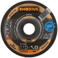Rhodius 210747 XT38 Pack PROline ll Doorslijpschijf extra dun 125x1,0x22,23 (10 st)