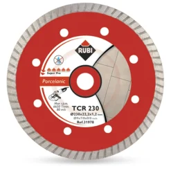 Rubi 31973 Diamantzaagblad voor droogzagen - 125 x 22,2mm - Tegels