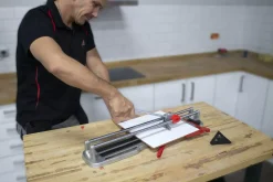 Rubi 15904 STAR-63 Platinum Tegelsnijder met koffer - 63 cm