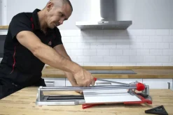 Rubi 15904 STAR-63 Platinum Tegelsnijder met koffer - 63 cm