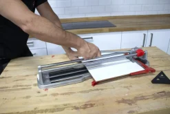 Rubi 15904 STAR-63 Platinum Tegelsnijder met koffer - 63 cm