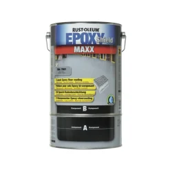 Rust-Oleum EpoxyShield MAXX Vloercoating - zilvergrijs - 5L