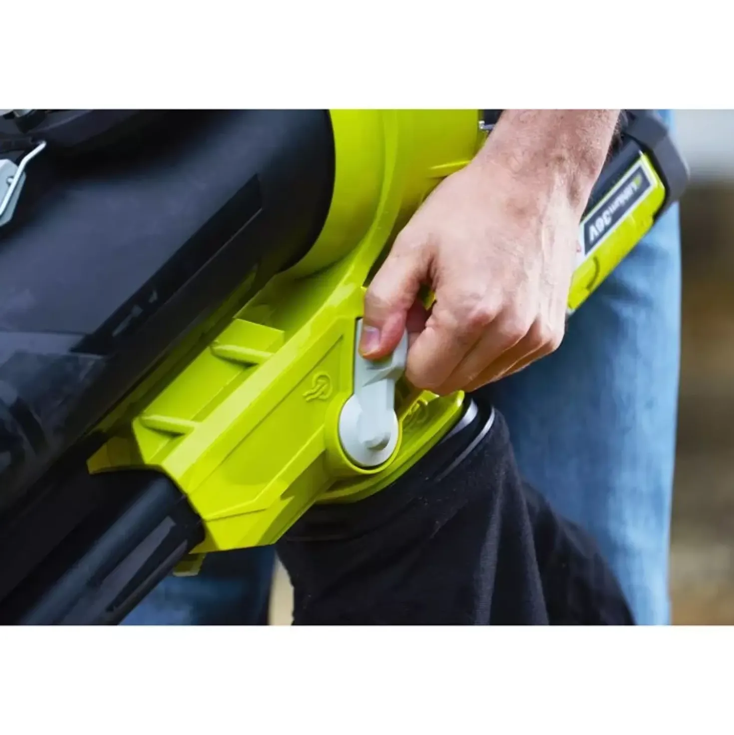 Ryobi RBV36B 36V Li-Ion accu bladblazer met zuigfunctie body - 12,9m³/min - koolborstelloos