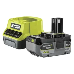 Ryobi RC18120-140X ONE+ 18V 1x 4.0Ah Lithium+ accu en lader
