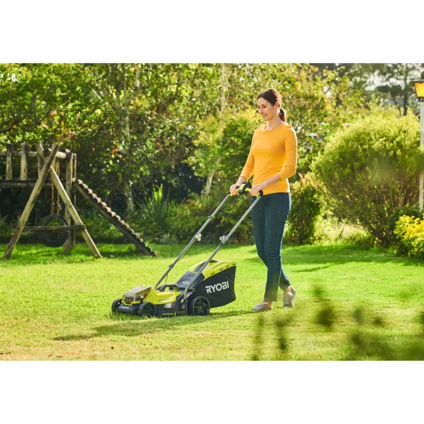Ryobi RLM18X33B40 18V Li-Ion accu grasmaaier set (1x 4.0Ah accu) - 33cm