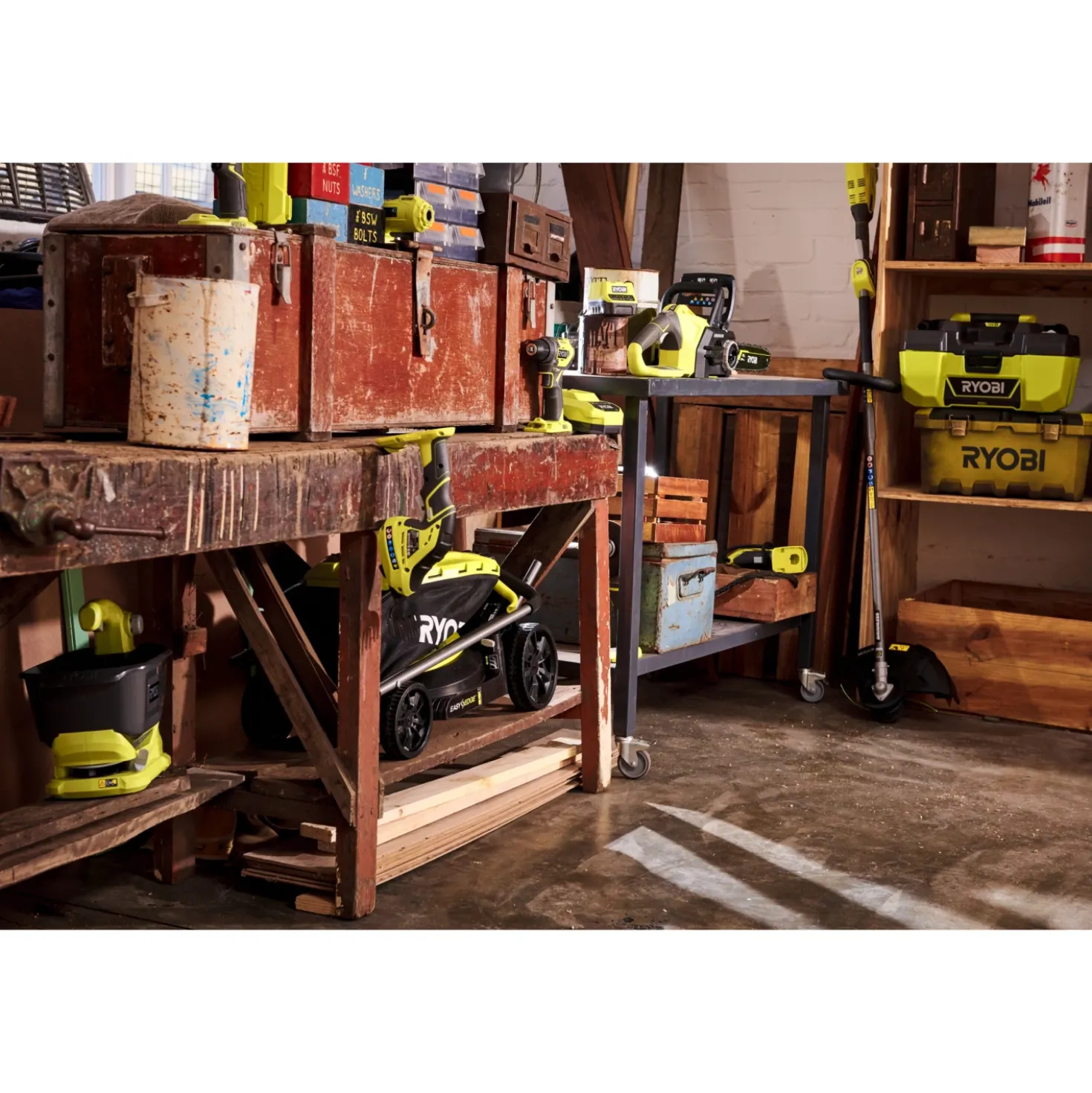 Ryobi RLM18X33B40 18V Li-Ion accu grasmaaier set (1x 4.0Ah accu) - 33cm
