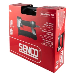 Senco FinishPro10 TF Pneumatische micropin tacker in koffer - 12-25mm - 4,8-6,5 bar