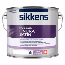 Sikkens Rubbol Finura Satin - Wit - 2,5L