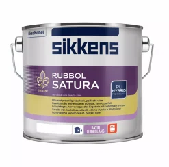 Sikkens Rubbol Satura Zijdeglans - Wit - 2,5L