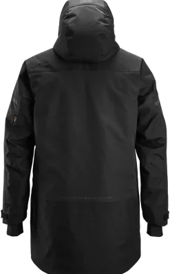 Snickers 1801 AllroundWork Waterdichte Isolerende Parka - zwart