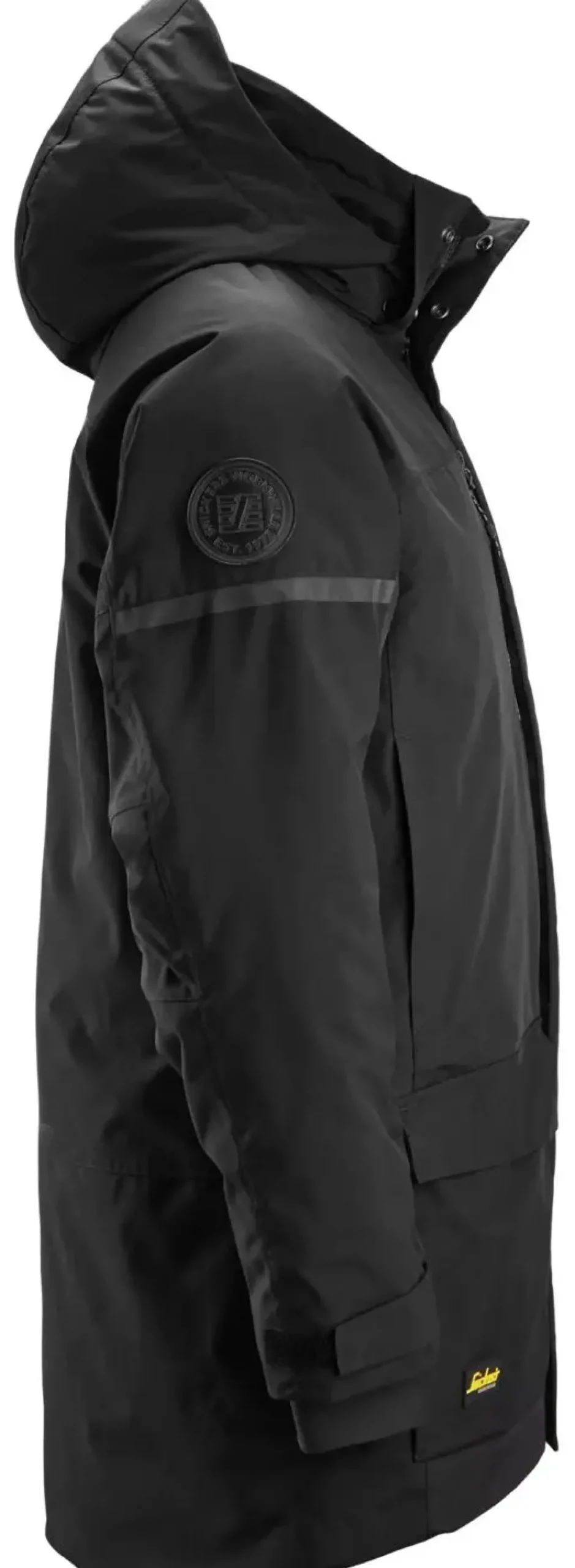 Snickers 1801 AllroundWork Waterdichte Isolerende Parka - zwart