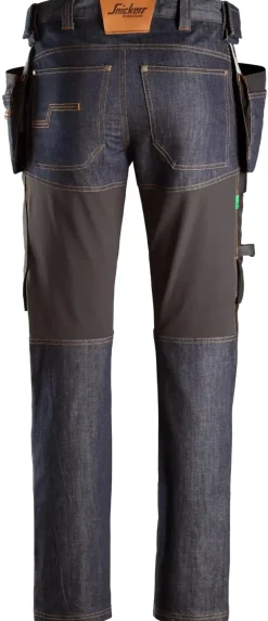 Snickers 6955 RuffWork Denim Werkbroek+ met Holsterzakken - Denimblauw