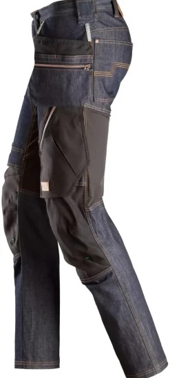 Snickers 6955 RuffWork Denim Werkbroek+ met Holsterzakken - Denimblauw
