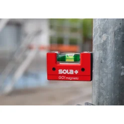 Sola GO! MAGNETIC CLIP waterpas met gordelclip - magnetisch - 75mm