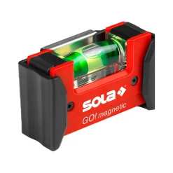 Sola GO! MAGNETIC CLIP waterpas met gordelclip - magnetisch - 75mm