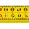 Sola HK 1/4 G12 Timmermans duimstok - kunststof - geel - 1m