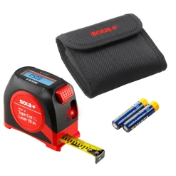 Sola METEC Digitale Rolmaat met Laserafstandsmeter - 5m x 19mm