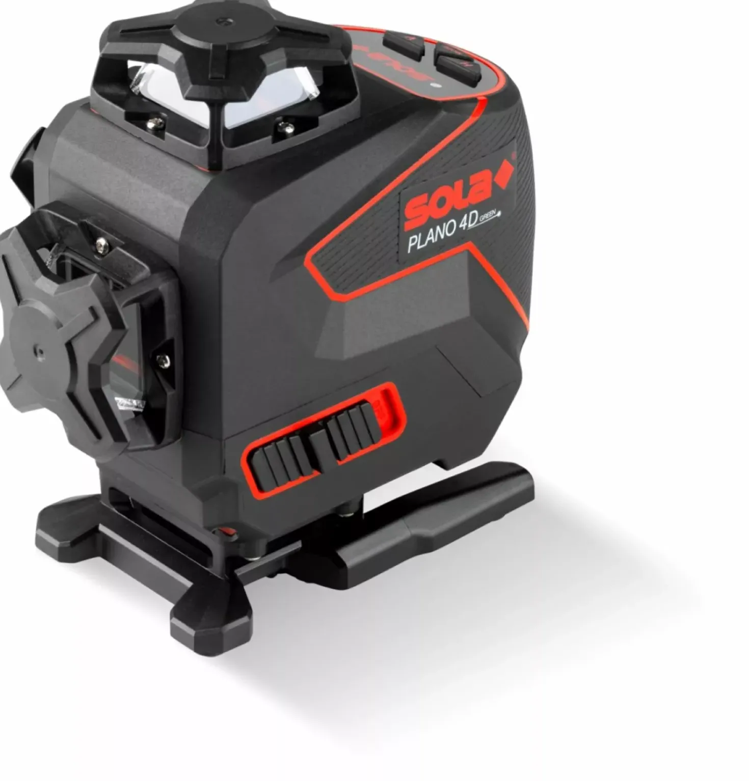 Sola PLANO 4D GREEN 360° Kruislijnlaser set in koffer - Groen - 4x 30m