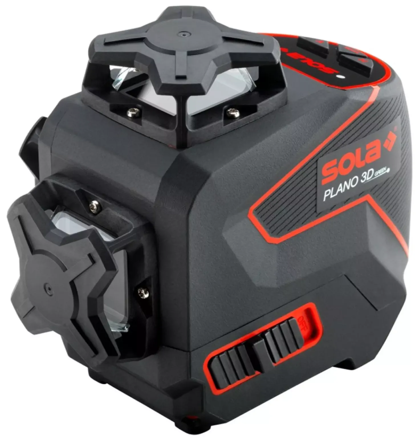 Sola PLANO 3D Green Professional 360° Kruislijnlaser Set incl. statief in koffer - Groen
