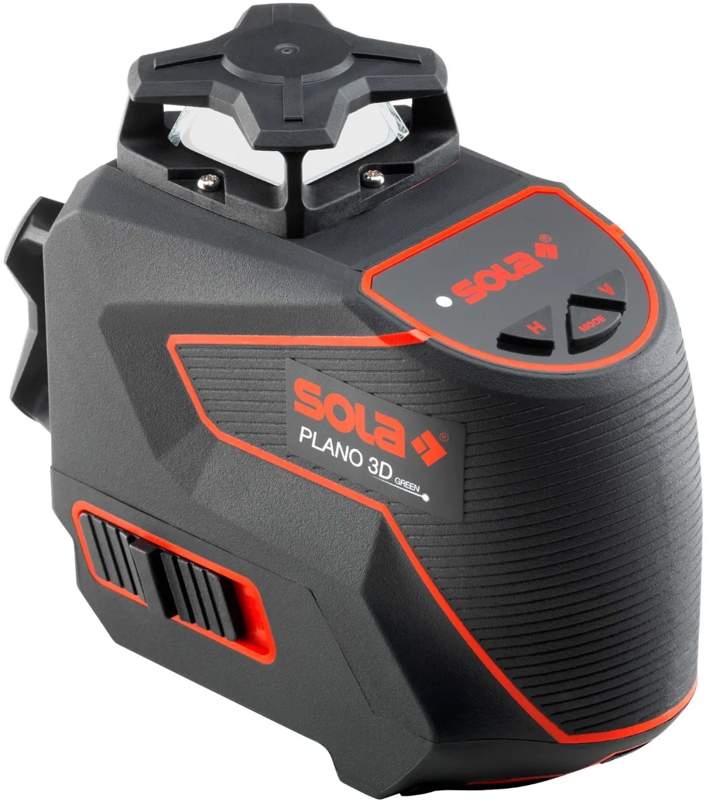 Sola PLANO 3D Green Professional 360° Kruislijnlaser Set incl. statief in koffer - Groen