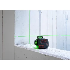 Sola PLANO 3D Green Professional 360° Kruislijnlaser Set incl. statief in koffer - Groen