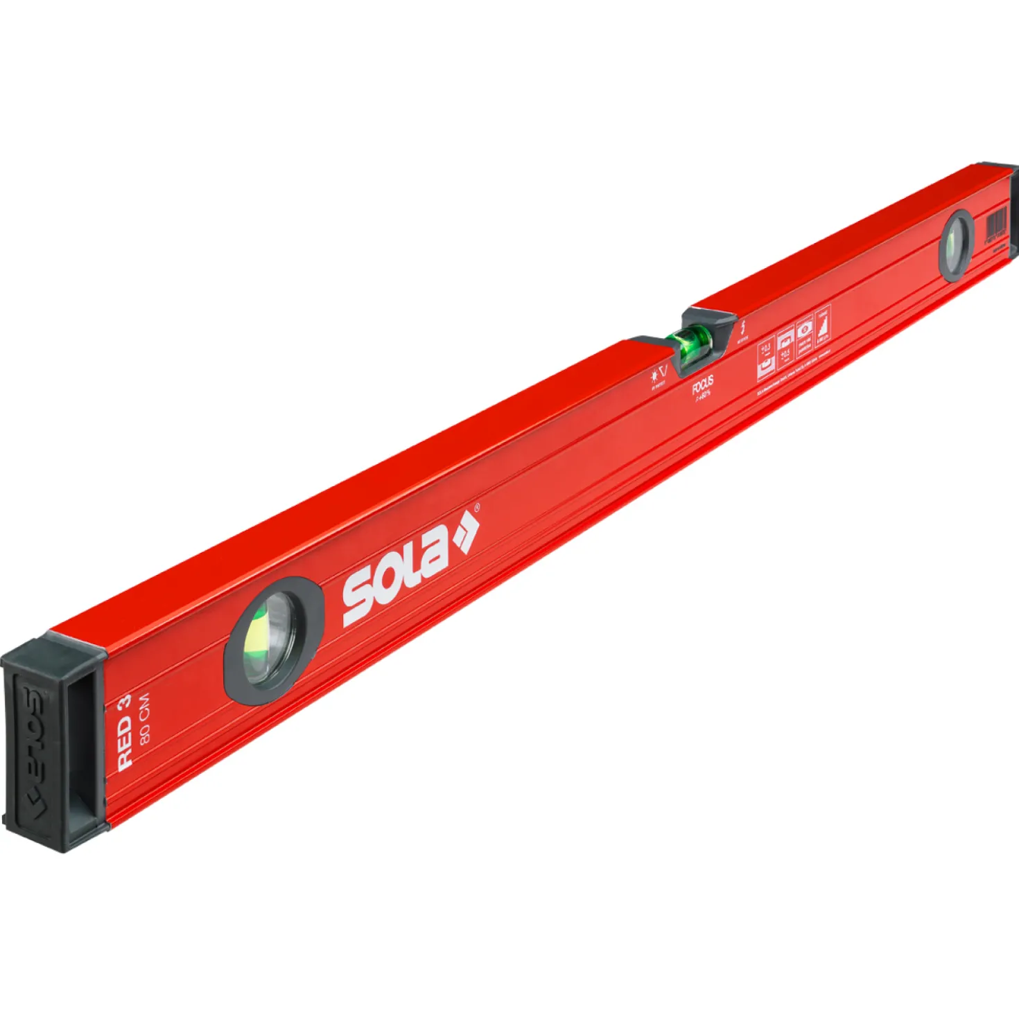 Sola RED 3 100 Aluminium waterpas - 1000mm