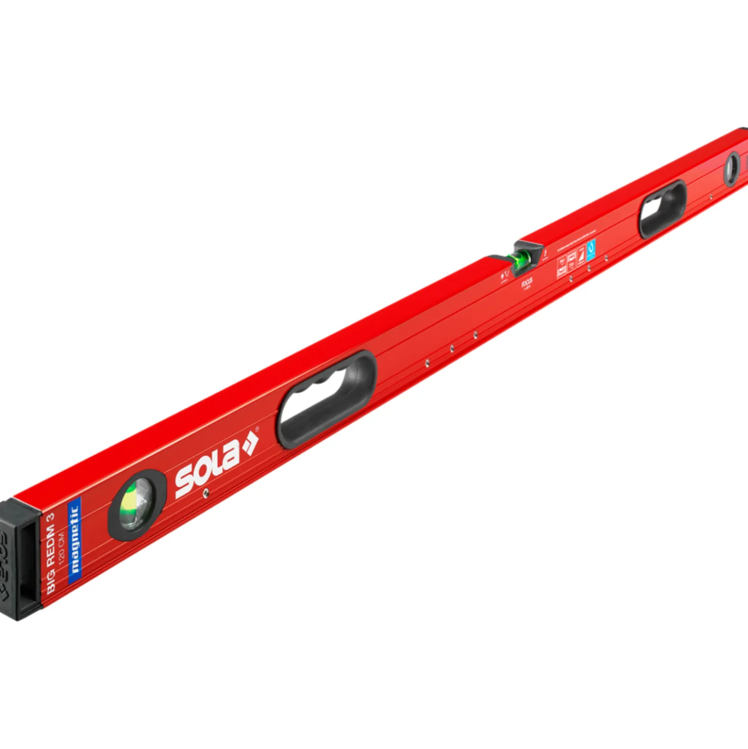 Sola RedM 3 150 aluminium waterpas - magnetisch - 1500mm