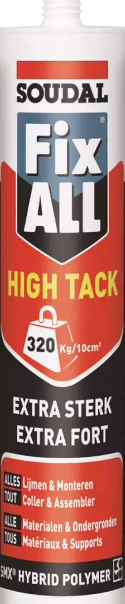 Soudal Fix All - High Tack Komo Lijmkit