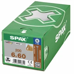 SPAX Hi-Force Spaanplaatschroef - T30 - Discuskop - Voldraad - WIROX - 200st
