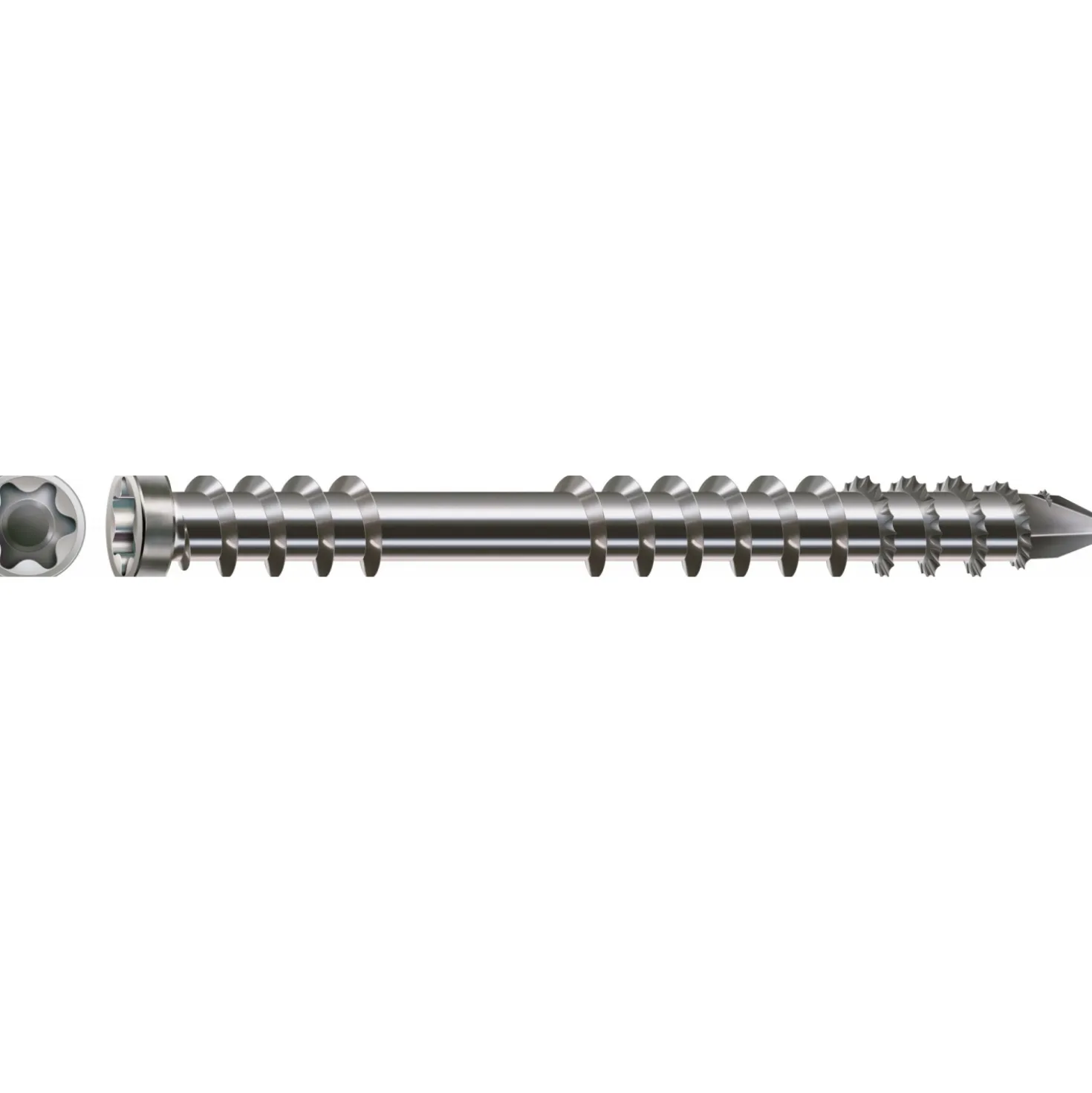 SPAX RVS Terrasschroeven Fixeerdraad - T25 - 8.0x120 mm (50st)