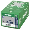 SPAX Universele schroef - T20 - Platverzonken kop - Voldraad - WIROX - 1000st