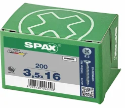 SPAX Universele schroef - Z2 - Verzonken kop - Voldraad - WIROX - 200st