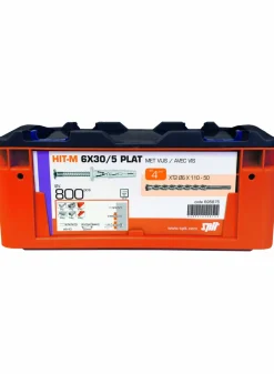 Spit 695875 Hit-M Slagplug incl. 4 boren in koffer - 6x30mm (800st)