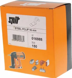 Spit 016988 P-Clip D. - 16mm - Metaal (150st)