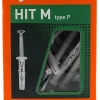 Spit 060091 Slagplug Hit M met kraag - 8 x 60mm - PZ2 (50st)