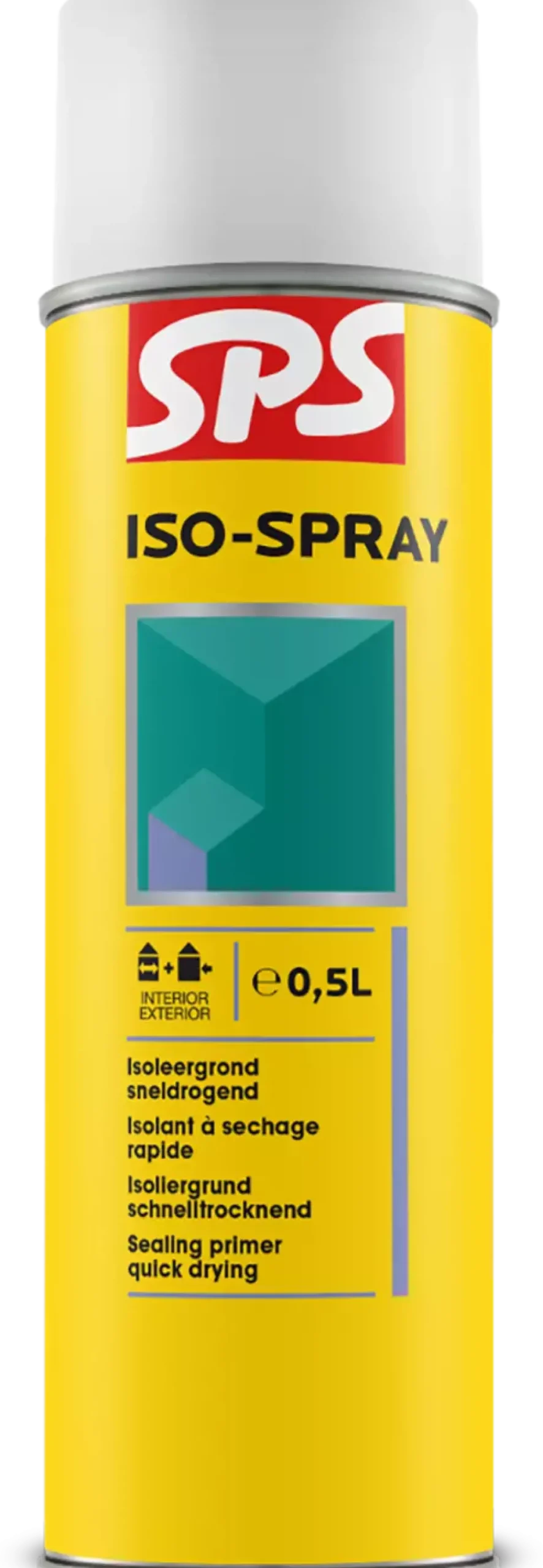 SPS Iso-Spray Isoleermiddel - wit - 0,5L