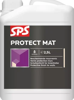 SPS Protect Mat Muurvernis - kleurloos - 2,5L