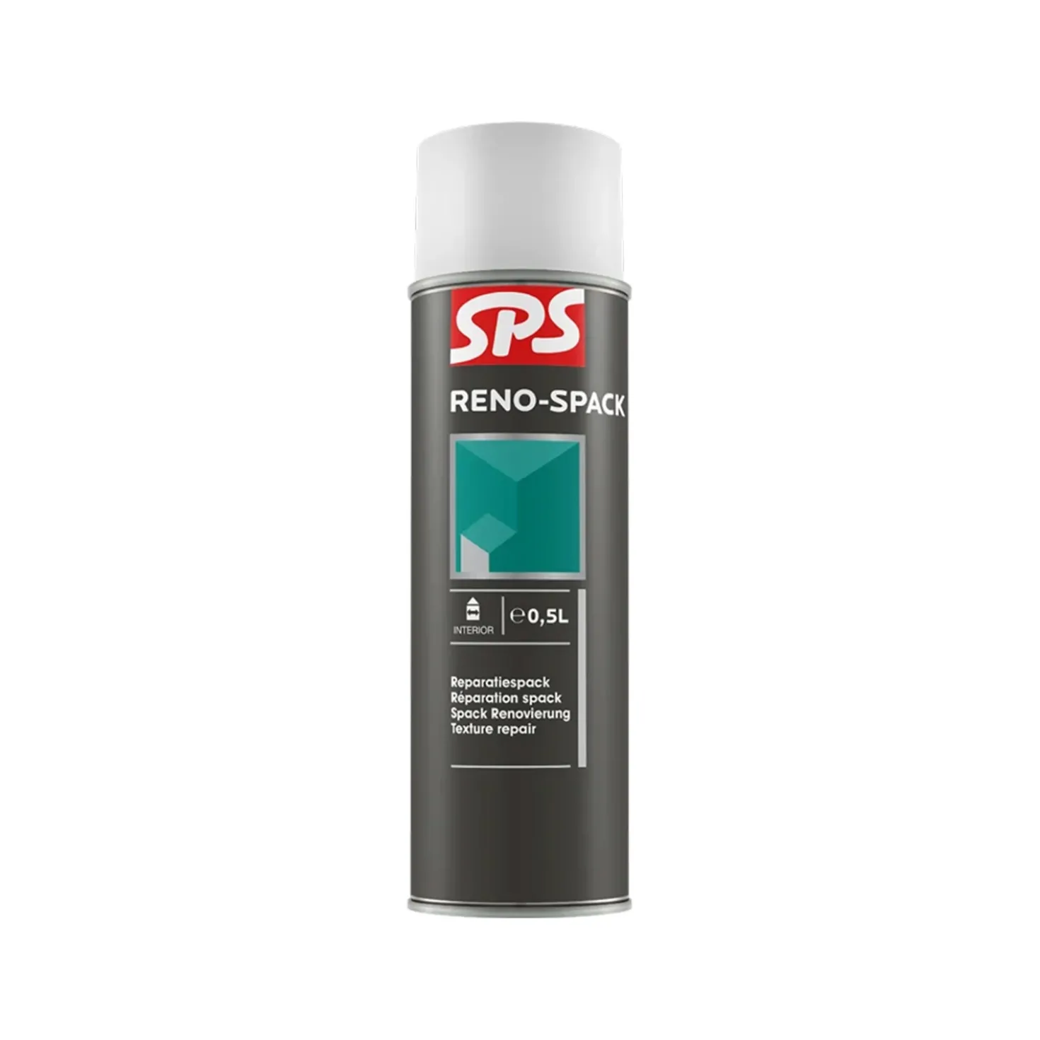 SPS Reno-Spack Structuur reparatiemiddel voor binnen - wit - 500ml