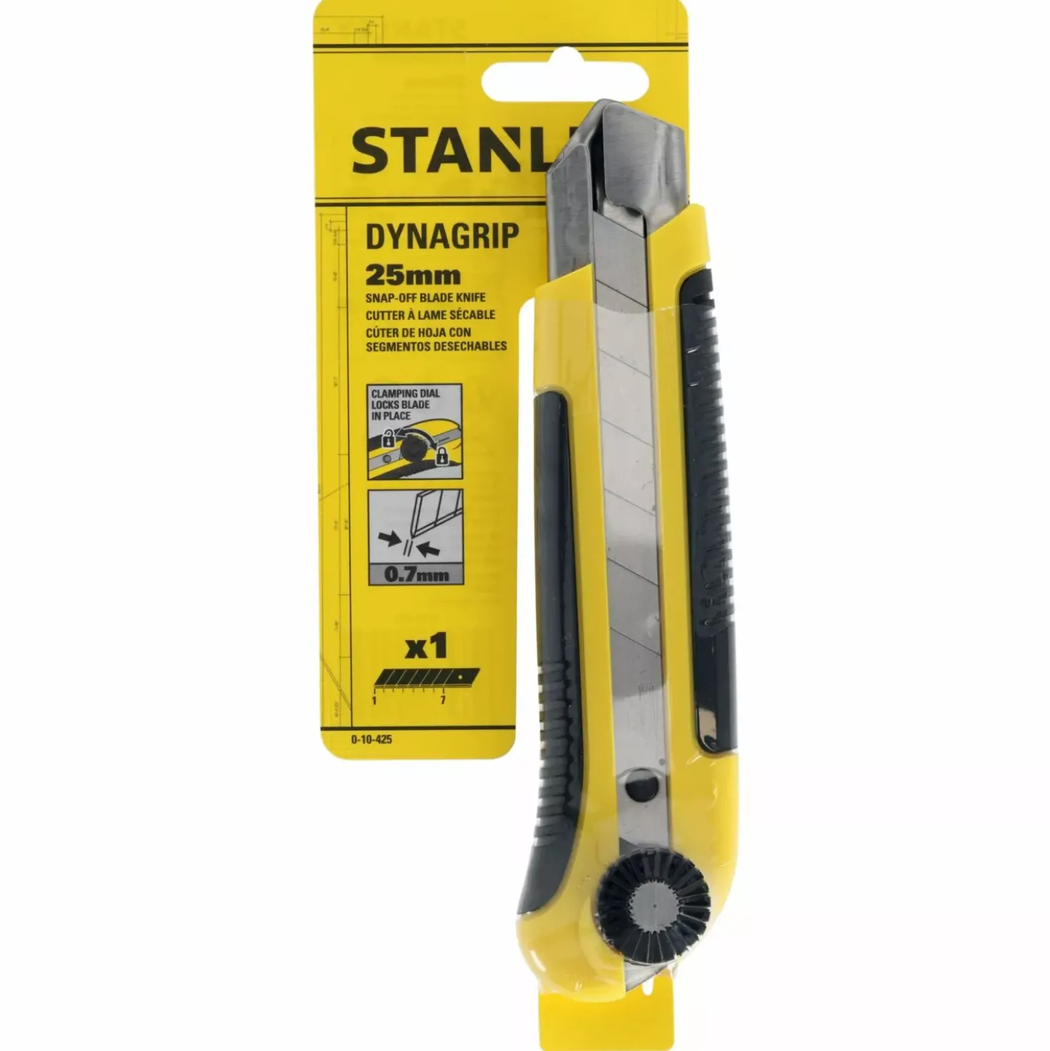 Stanley 1-10-425 Afbreekmes Dynagrip 25mm