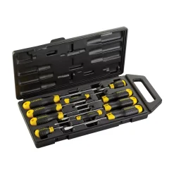 Stanley 2-65-005 10-delige Cushiongrip Schroevendraaierset - PH/S